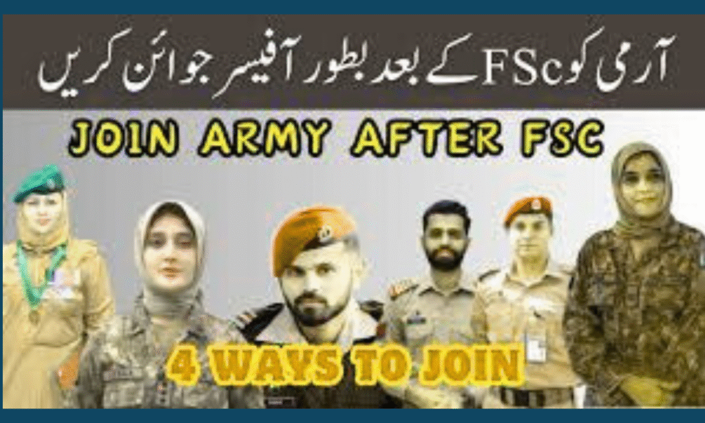 Pakistan Army medical student jobs